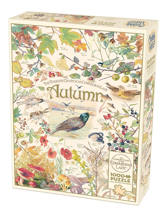 PFG Country Diary: Autumn, Edith Holden (Usage/Used - PUZZLES FOR GOOD)