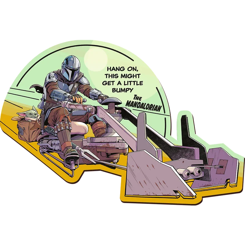 Trefl Wood Craft - Star Wars - The Mandalorian Reunite (160pcs) (Wooden Jigsaw Puzzle)