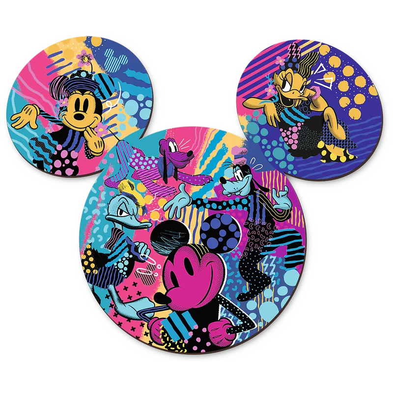 Trefl Wood Craft - Disney's Mickey Mouse (500+5 pcs) (Wooden Jigsaw Puzzle)