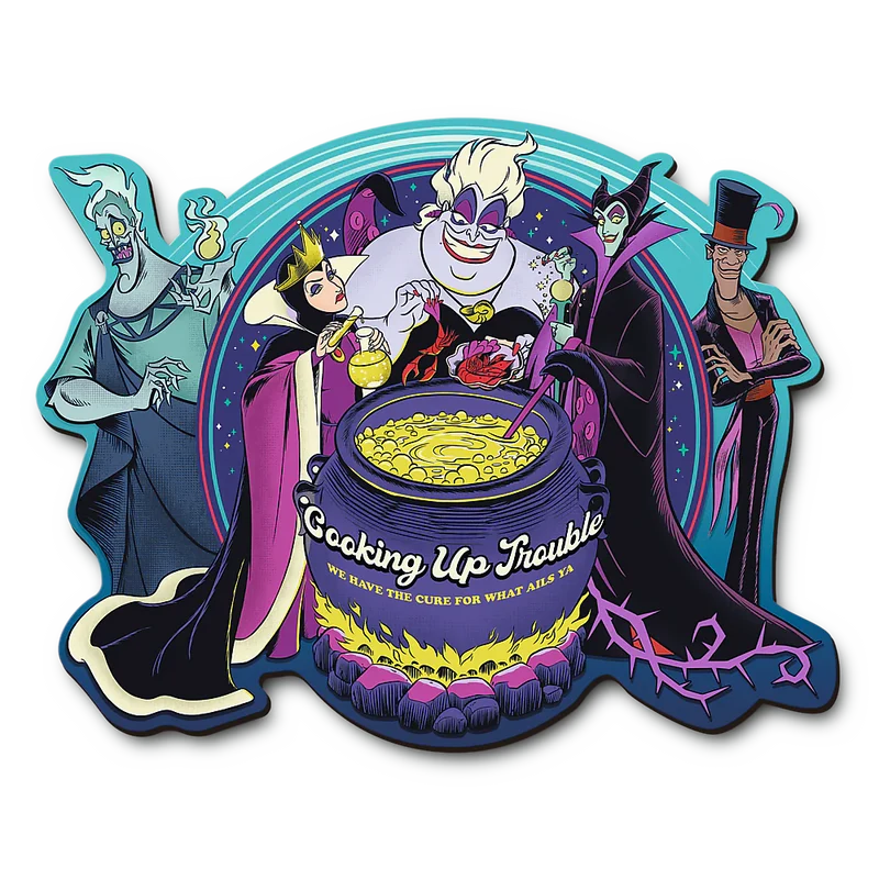 Trefl Wood Craft - Disney's Villains (500+5 pcs) (Wooden Jigsaw Puzzle)