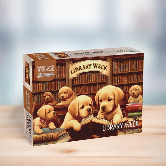 PFG Library Week (1000pcs) (Usage/Used - PUZZLES FOR GOOD)