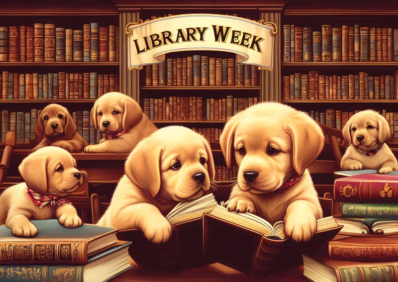 PFG Library Week (1000pcs) (Usage/Used - PUZZLES FOR GOOD)