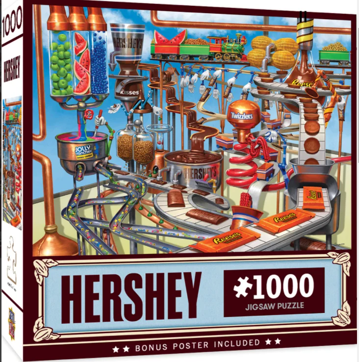 PFG Hershey's Chocolate Factory (Usage/Used - PUZZLES FOR GOOD)