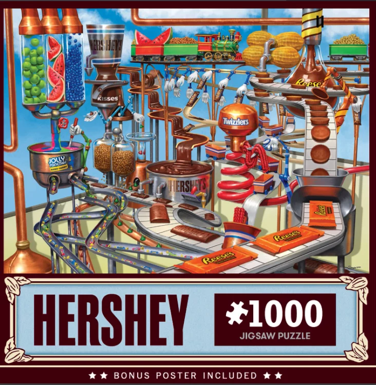 PFG Hershey's Chocolate Factory (Usage/Used - PUZZLES FOR GOOD)