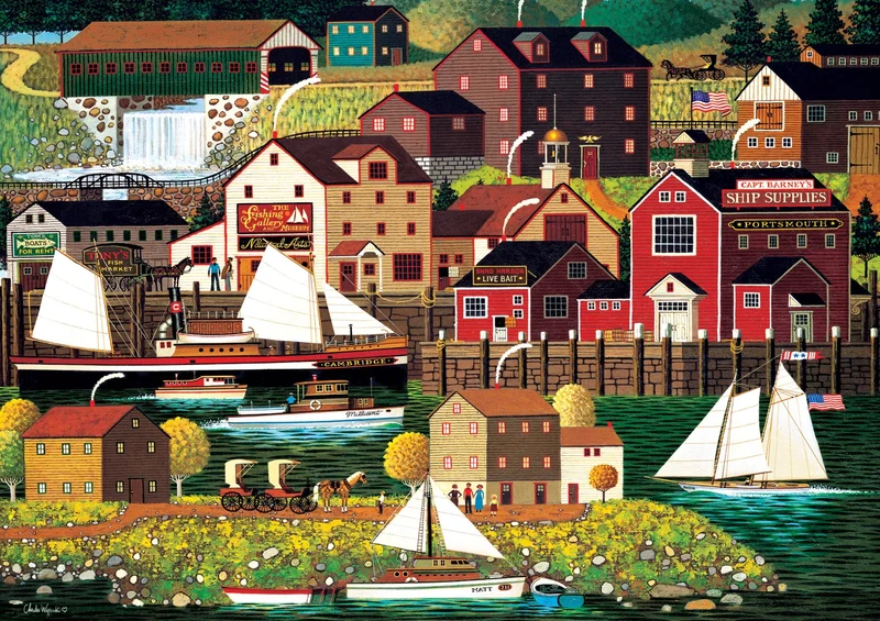 PFG The Cambridge, Charles Wysocki (Usage/Used - PUZZLES FOR GOOD)