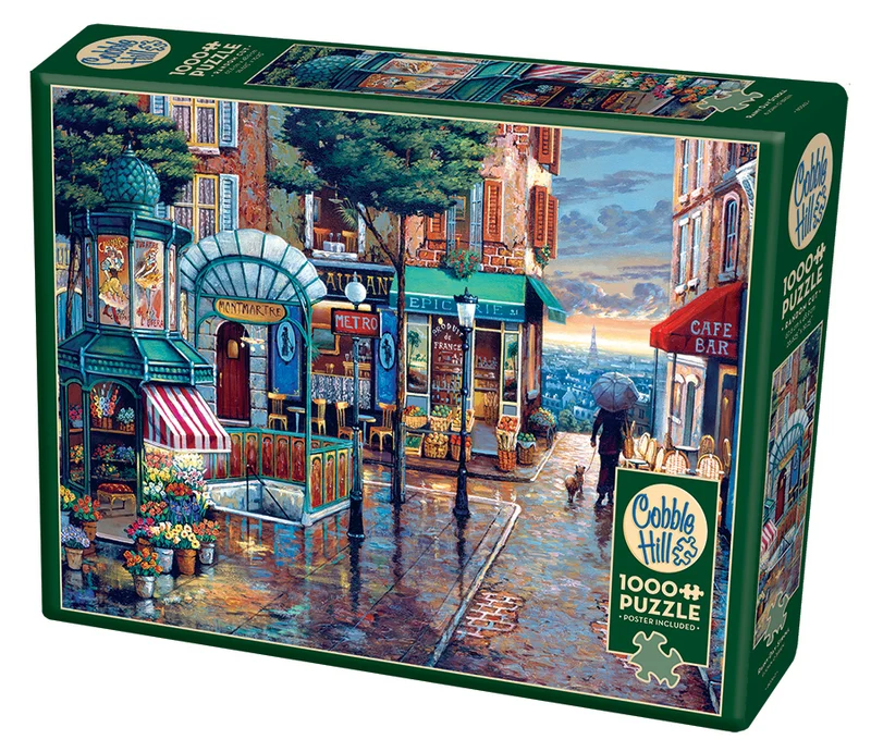 PFG Rainy Day Stroll, John O'Brien (1000pcs) (Usage/Used - PUZZLES FOR GOOD)