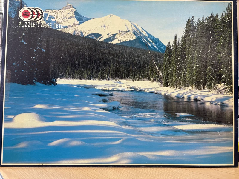 PFG Bow River, Banff National Park (Usage/Used - PUZZLES FOR GOOD)