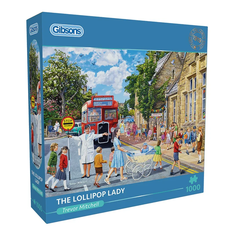 PFG The Lollipop Lady, Trevor Mitchell (1000pcs) (Usage/Used - PUZZLES FOR GOOD)