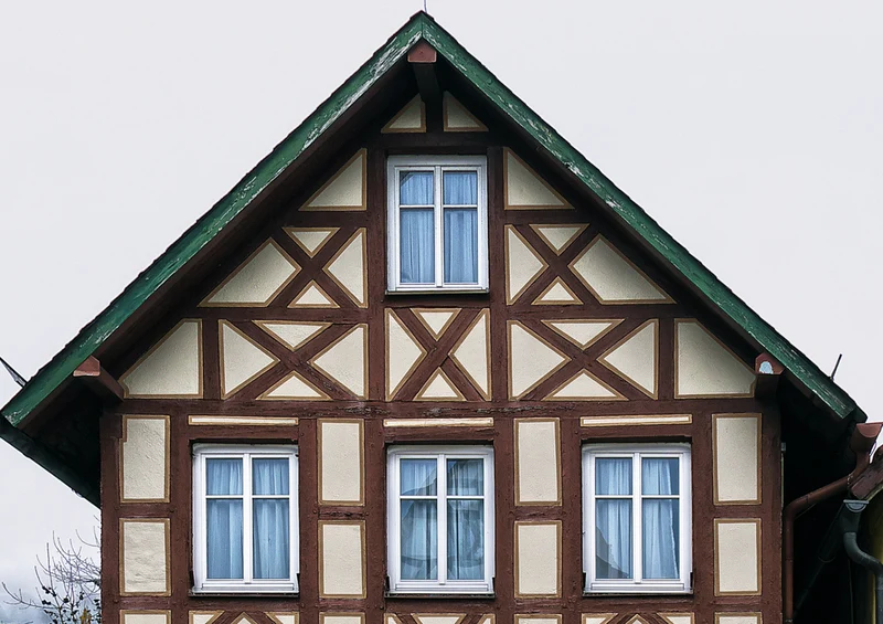 69333 Gebäude - Fachwerkhaus Puzzle