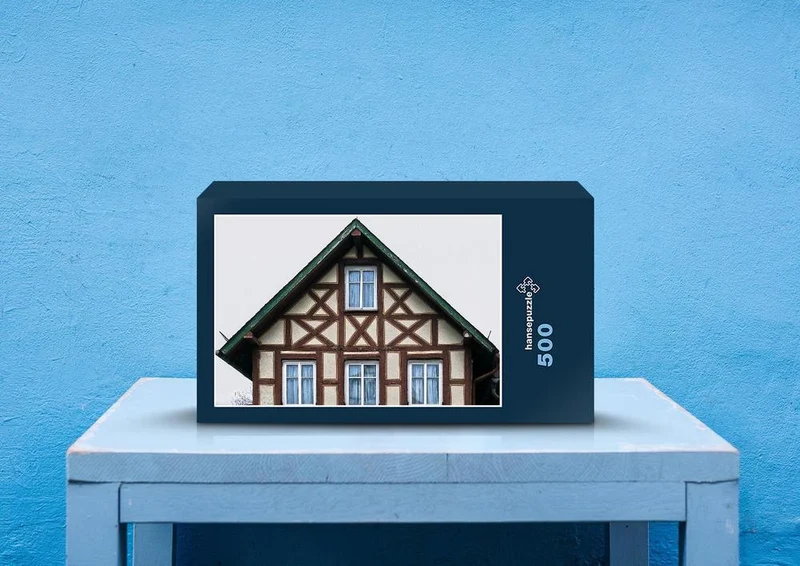 69333 Gebäude - Fachwerkhaus Puzzle