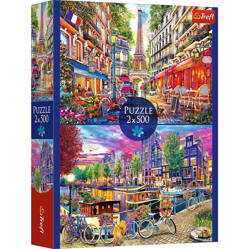 Trefl Premium Plus - European Capitals (2x500pcs)
