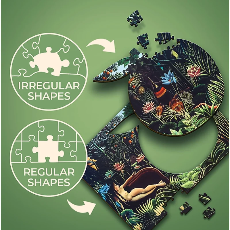 Trefl Wood Craft - The Dream, Henri Rousseau (200pcs) (Wooden Jigsaw Puzzle)