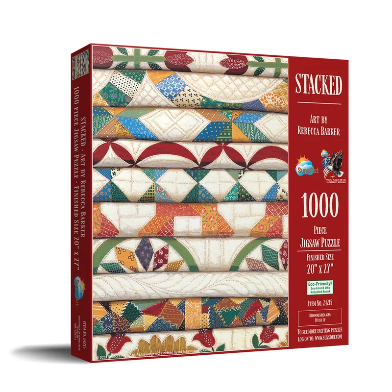 Stacked, Rebecca Barker (1000pcs)