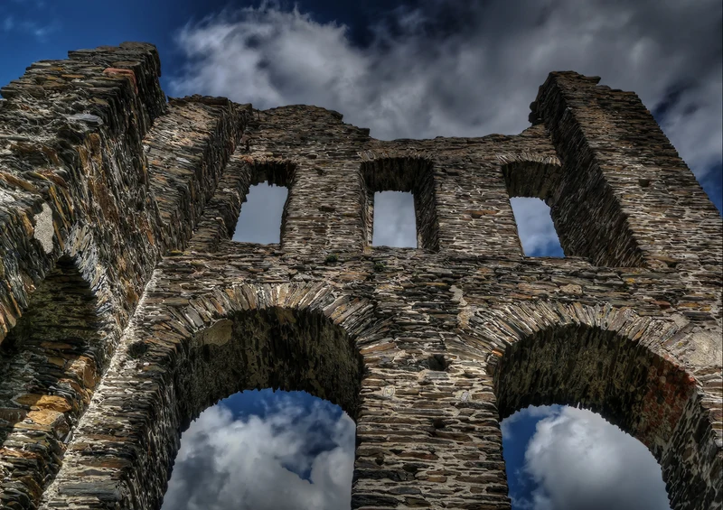 69140 Hintergründe - Ruine Puzzle
