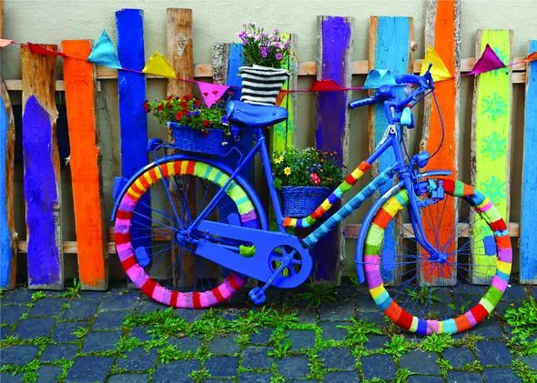 Playful Pastimes - Groovy Bicycle (1000 pcs)