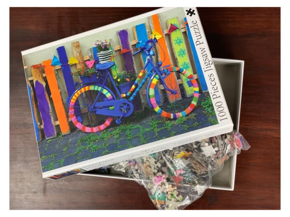 Playful Pastimes - Groovy Bicycle (1000 pcs)