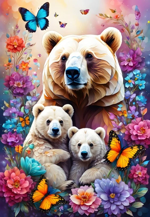 Bears - Maternal Love Collection (1000pcs)