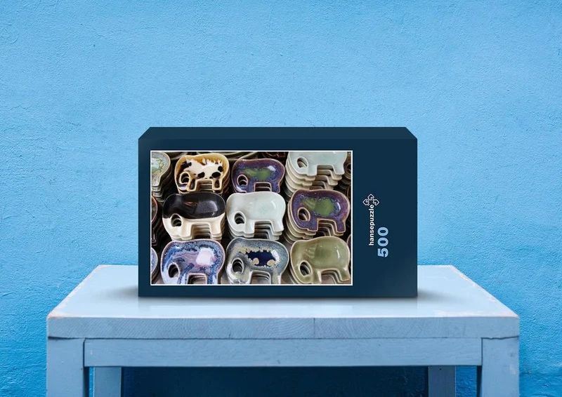82605 Hintergründe - Elefant Puzzle