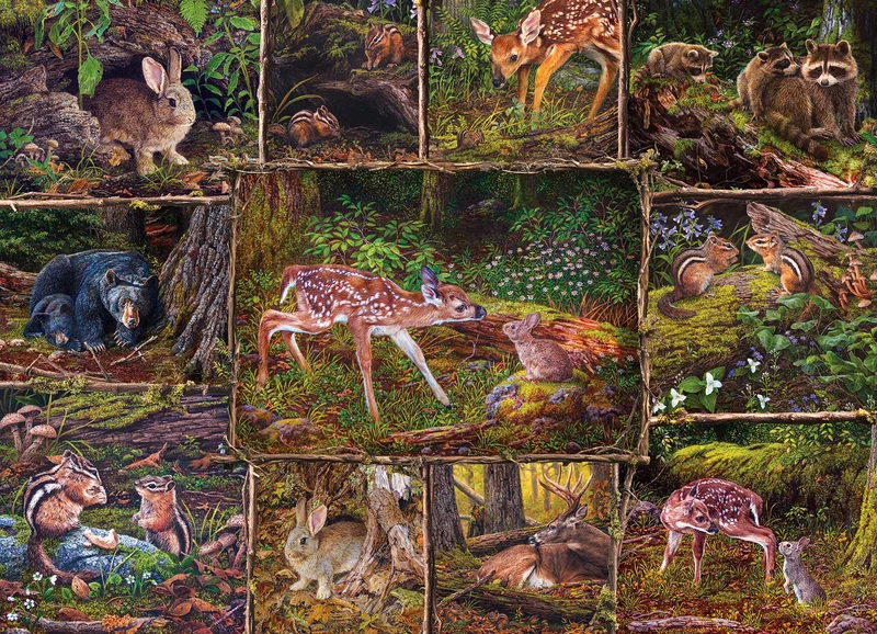 Into The Woods, Karla Mann (350pcs - Family Puzzle)