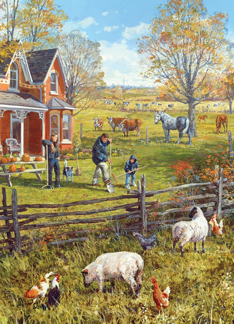 Young Family Farm, Peter Etril Snyder (500pcs)