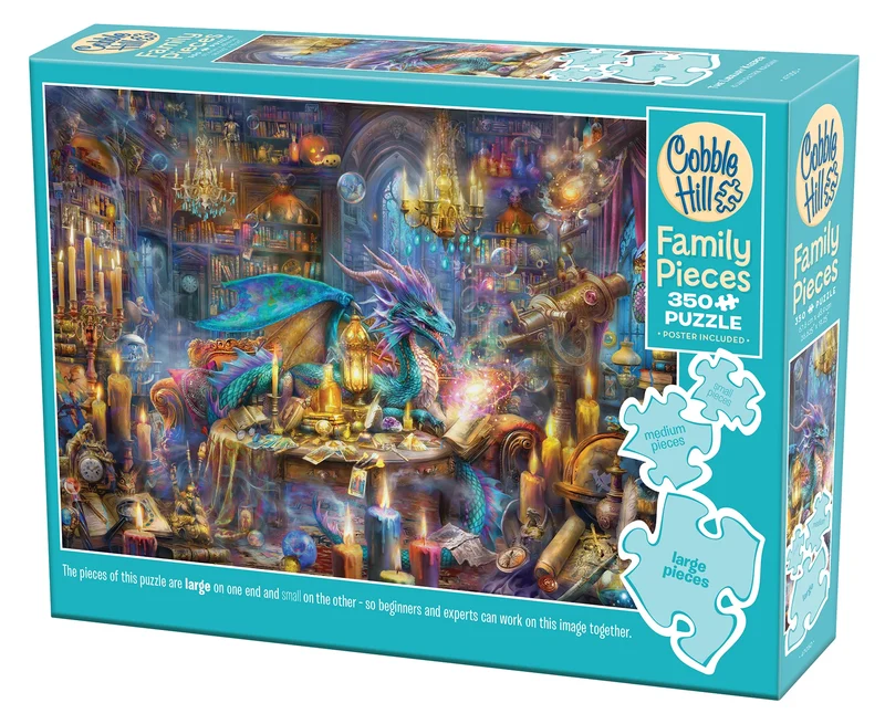 The Library Keeper, Jan Patrik Krasny (350pcs - Family Puzzle)