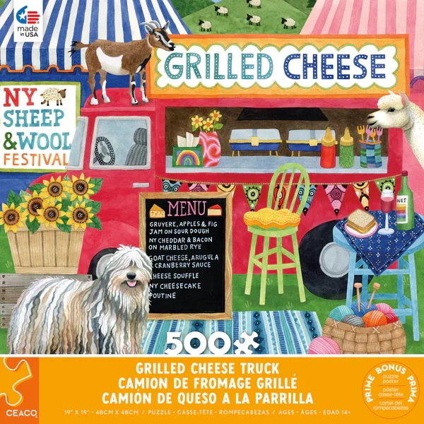 PFG Grilled Cheese Truck (500pcs) (Usage/Used - PUZZLES FOR GOOD)