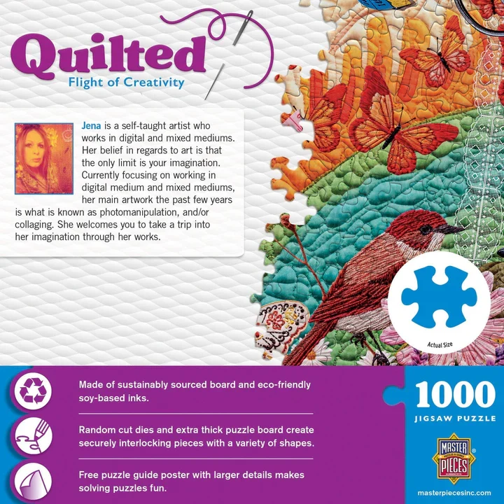 Quilted - Flight of Creativity (1000pcs)