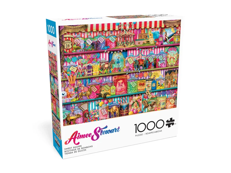 PFG Sweet Shoppe, Aimee Stewart (1000pcs) (Usage/Used - PUZZLES FOR GOOD)
