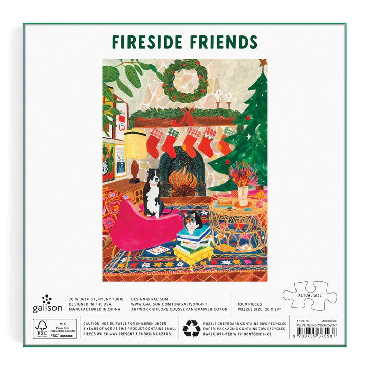 PFG Fireside Friends (1000pcs) (Usage/Used - PUZZLES FOR GOOD)