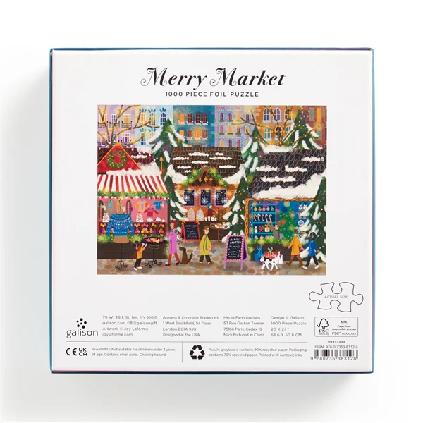 PFG Merry Market, Joy LaForme (FOIL) (1000pcs) (Usage/Used - PUZZLES FOR GOOD)