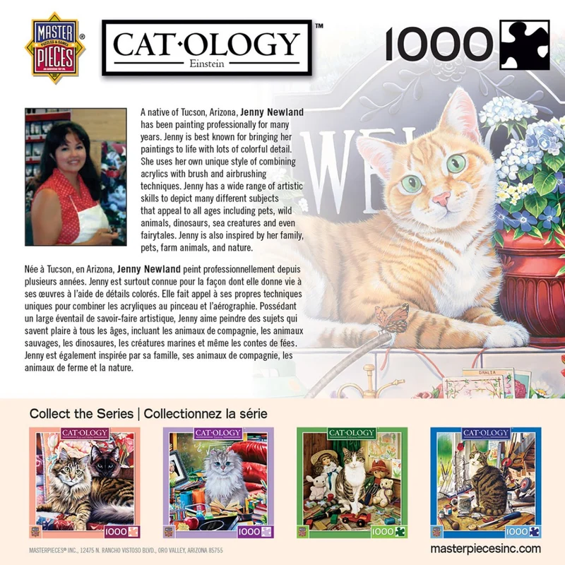 PFG Cat-ology Blossom, Jenny Newland (1000pcs) (Usage/Used - PUZZLES FOR GOOD)