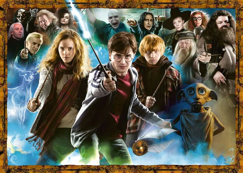 PFG Ravensburger Harry Potter - Magical Student (1000pcs) (Usage/Used - PUZZLES FOR GOOD)