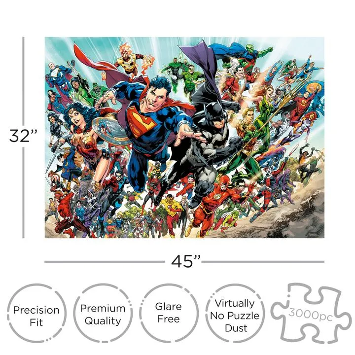 DC Comics Cast (3000pcs)