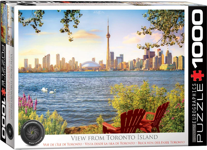 PFG HDR Photography - View from Toronto Island (Usage/Used - PUZZLES FOR GOOD)