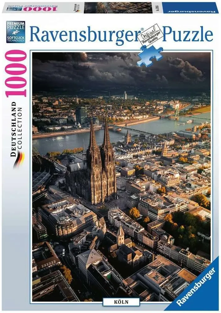 PFG Ravensburger Deutschland Collection - Kölner Dom (1000pcs) (Usage/Used - PUZZLES FOR GOOD)