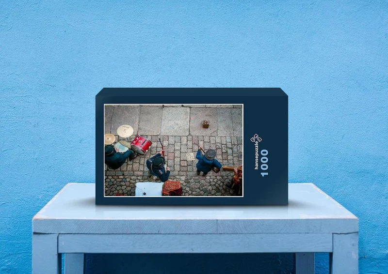 71059 Hintergründe - Straßenmusiker Puzzle