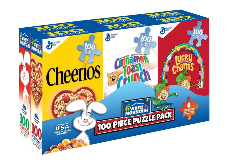 PFG General Mills Mini Cereal Boxes (6-in-1) (Usage/Used - PUZZLES FOR GOOD)