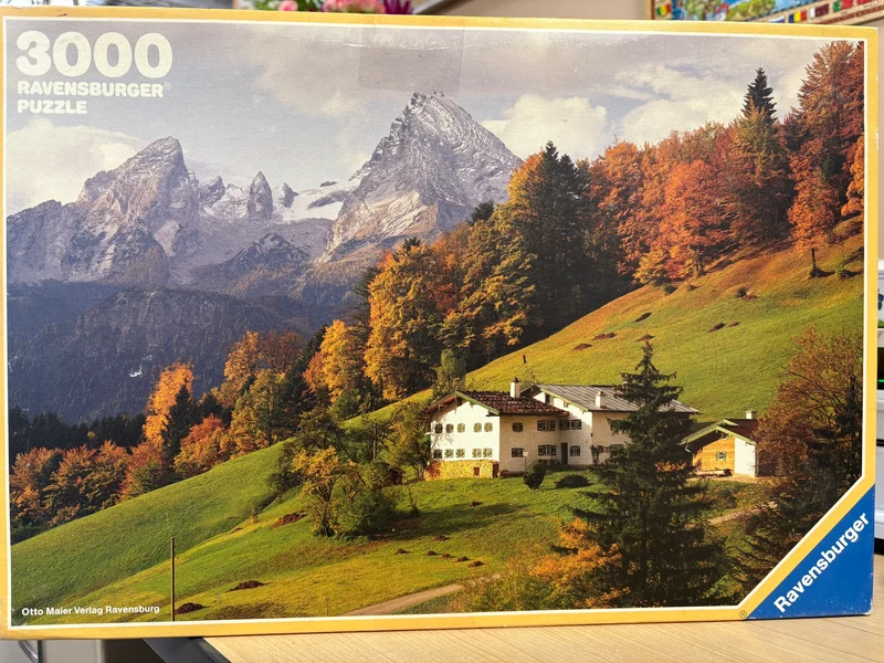 PFG Ravensburger Autumn in Berchtesgaden (3000pcs) (Usage/Used - PUZZLES FOR GOOD)