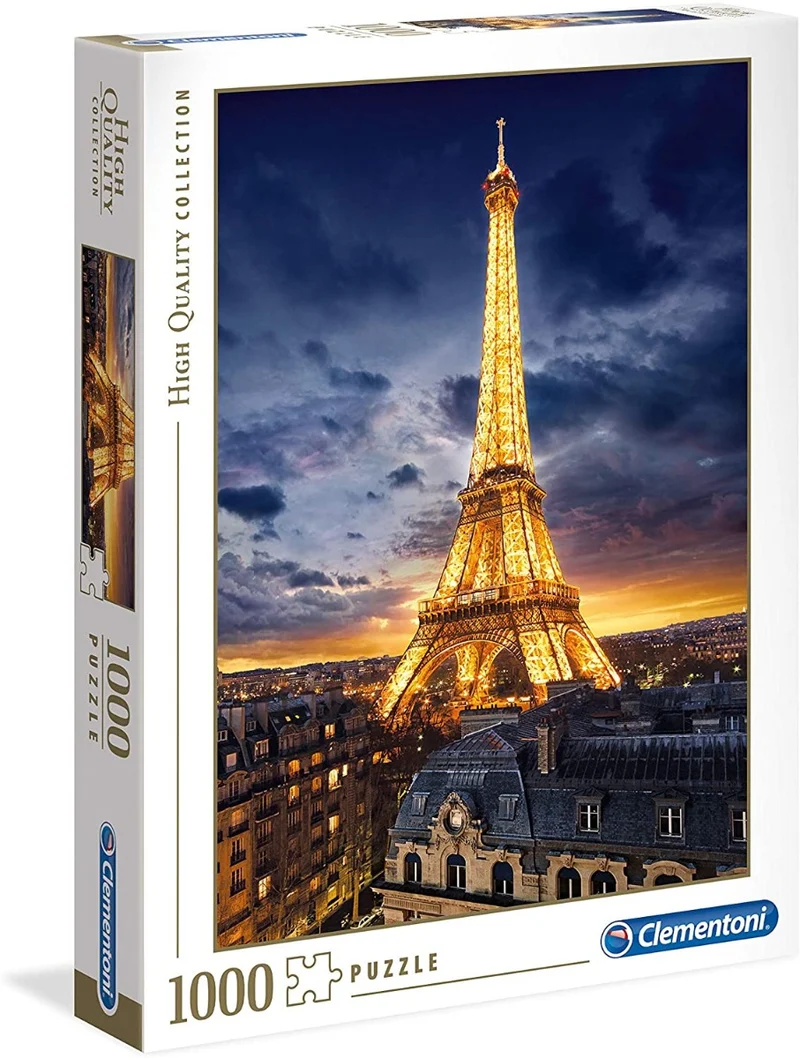 PFG Eiffel Tower (1000pcs) (Usage/Used - PUZZLES FOR GOOD)
