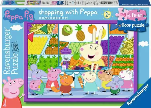 DMG Ravensburger Shopping with Peppa (16pcs FLOOR) (DAMAGED BOX)