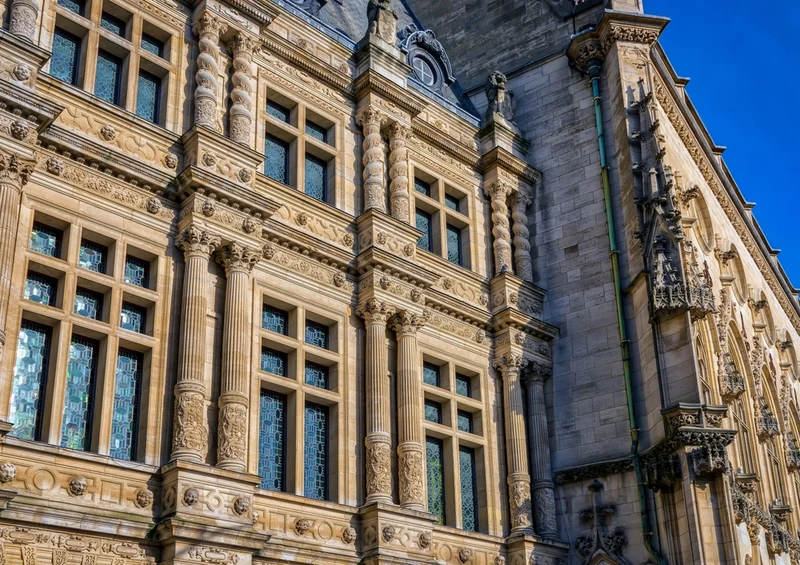 51077 Hintergründe - Fassade Puzzle