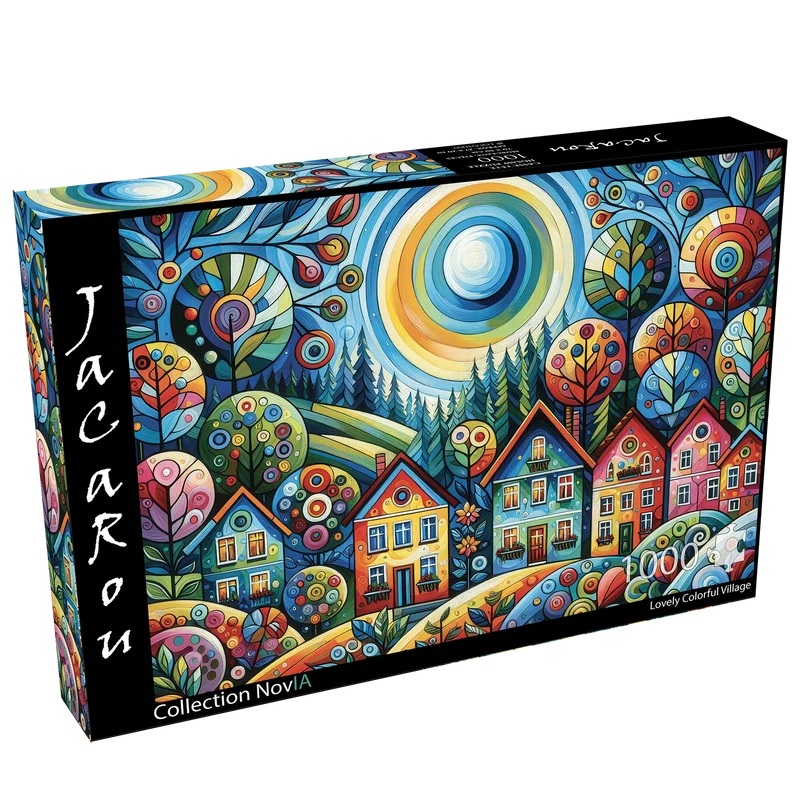 Lovely Colorful Village - Collection NovIA (1000pcs)