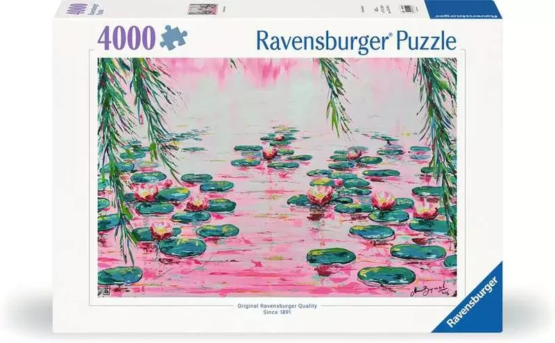 Ravensburger Pink Water Lillies (4000pcs)