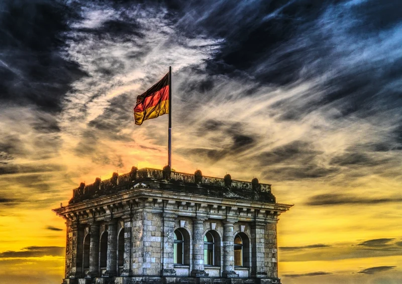 50851 Hintergründe - Deutsche Flagge Puzzle