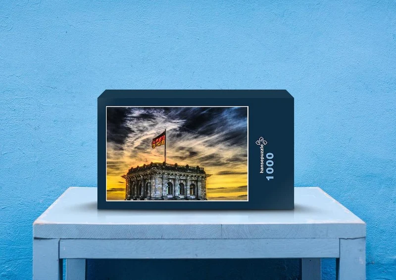 50851 Hintergründe - Deutsche Flagge Puzzle