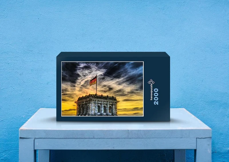 50851 Hintergründe - Deutsche Flagge Puzzle