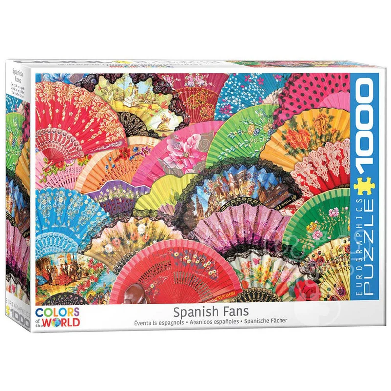 PFG Colors of the World - Spanish Fans (Usage/Used - PUZZLES FOR GOOD)