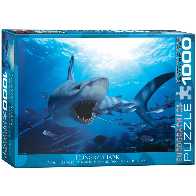 PFG Hungry Shark (1000pcs) (Usage/Used - PUZZLES FOR GOOD)