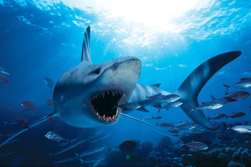 PFG Hungry Shark (1000pcs) (Usage/Used - PUZZLES FOR GOOD)