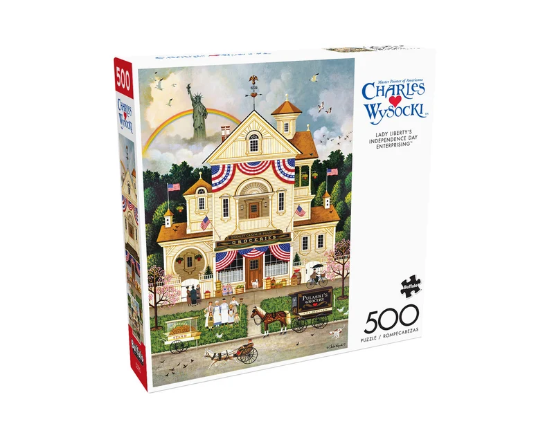 Lady Liberty's Independence Day Enterprising, Charles Wysocki (500pcs)